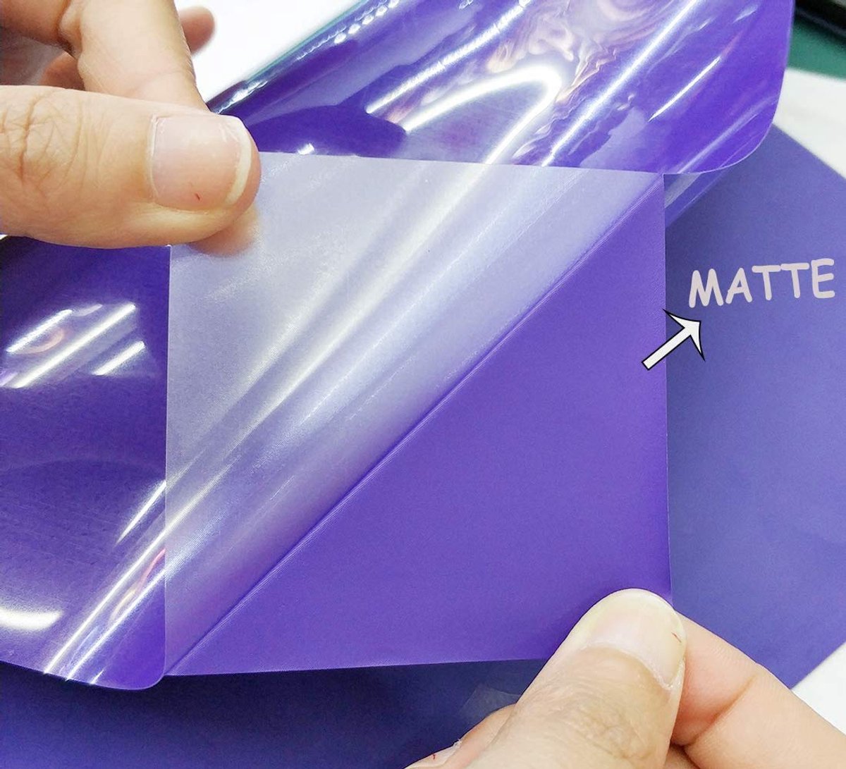 Warmteoverdracht Vinyl bundel 30cmx 300cm Voet Rollen, HTV voor Silhouet Cameo Gemakkelijk te knippen & Onkruid, DIY Warmtepers Ontwerp voor T-shirt, kleding, hoeden en ander textiel (paars)