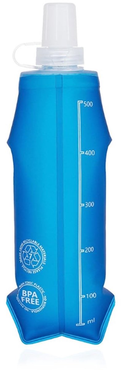 SolidKeus - 500ml Vouwbare Drinkfles voor Outdoor Activiteiten
