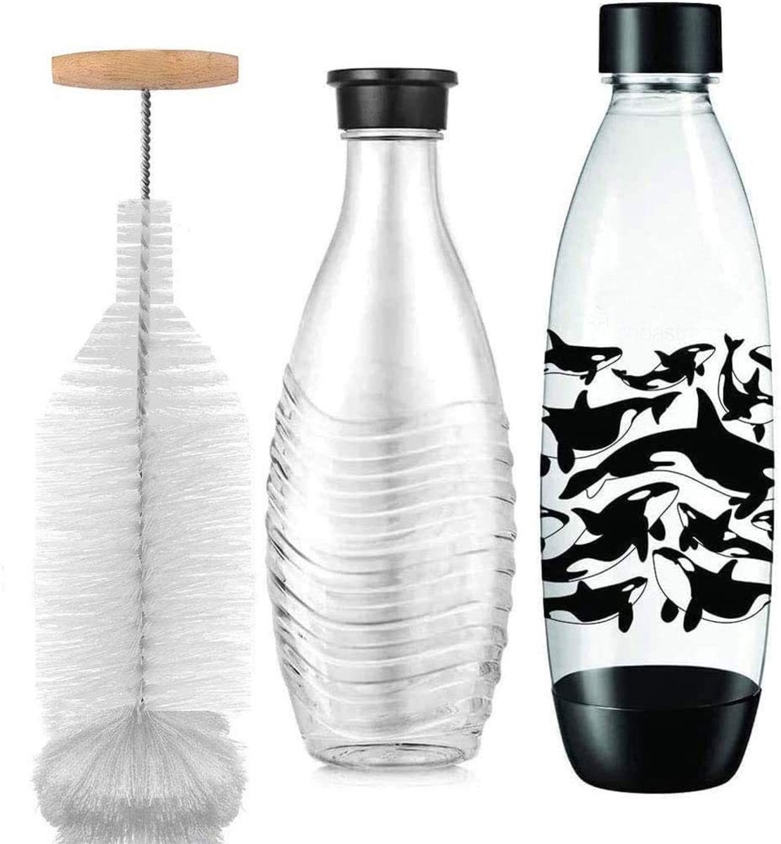 SolidKeus - Flessenborstel voor SodaStream, 35 cm