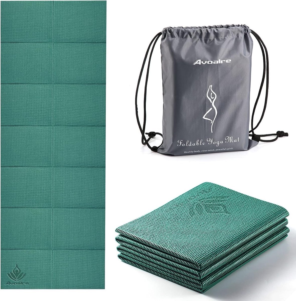 SolidKeus - Opvouwbare Antislip Yogamat 5mm