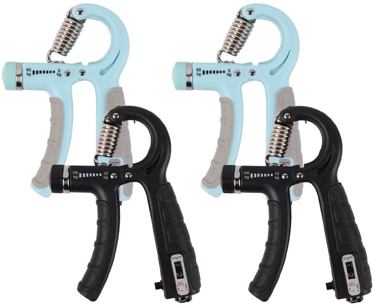 SolidKeus - Set van 4 Handtrainers voor Gripversterking