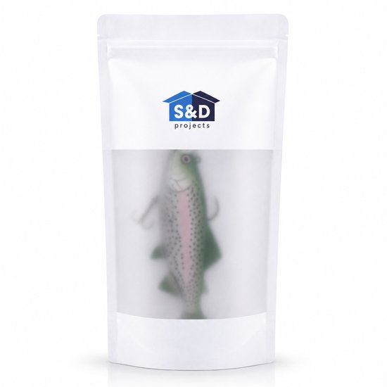 S&D - Forel XL Softbait 20 cm - 100 g Swimbait - Kunstaas voor Grote Roofvis van S&D — afbeelding 3