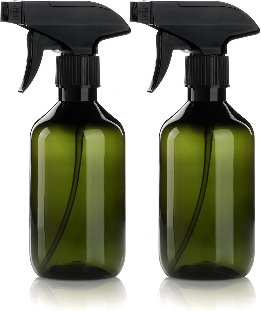 Herbruikbare Sprayflessen 300ml met Verstelbare Spuitkop | Ideaal voor Haarverzorging, Planten en Schoonmaak, Duurzaam en Praktisch