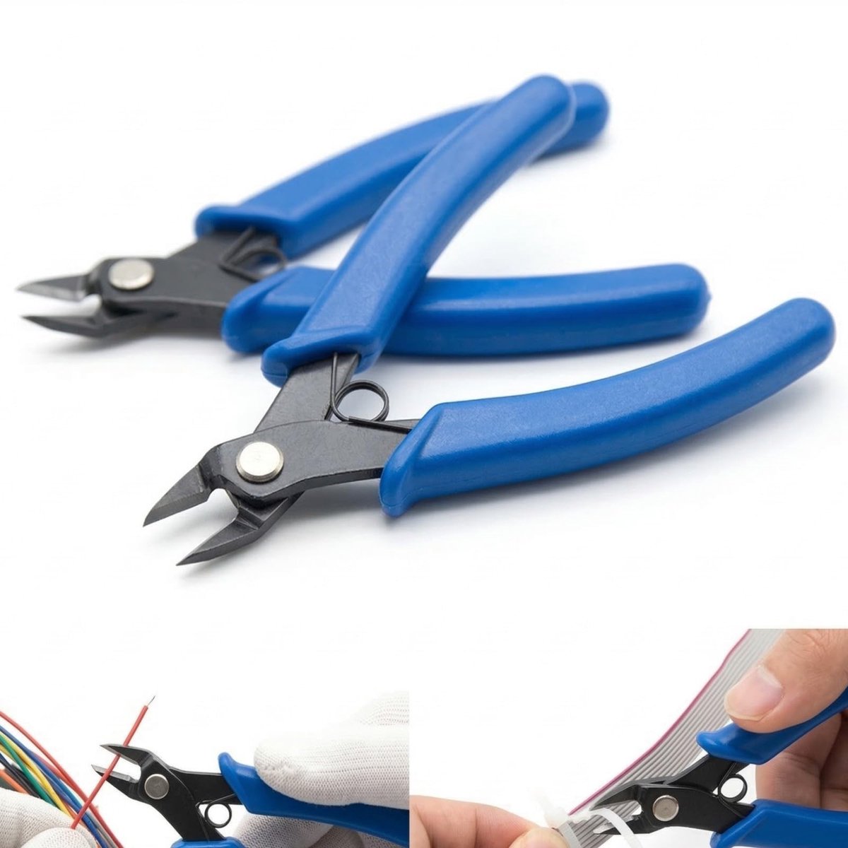 Omgoods - Set van 2 Mini Precisie Draadkniptangen