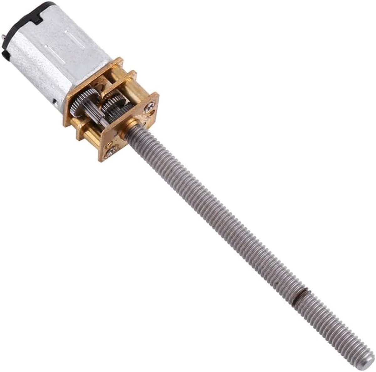 12V 400 rpm Reductiemotor N20 Micro Elektrische Motor 16 mm Lengte as M4x55 mm Schroef Metal Gear Motor met Versnelling voor Mobiele Robot/Smart Cars Project