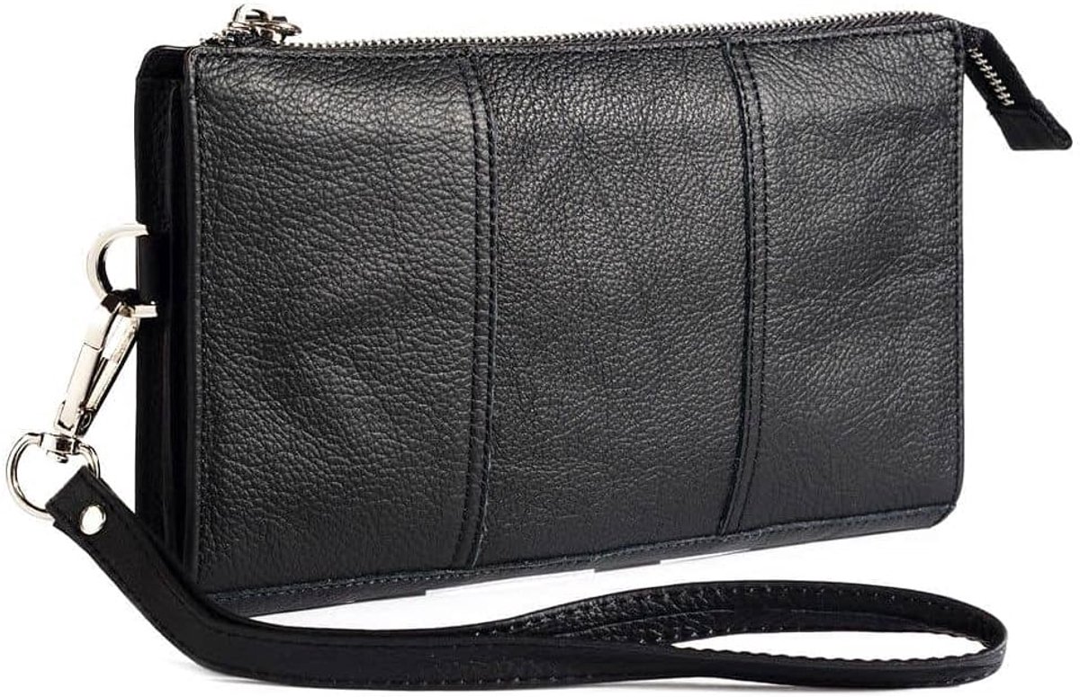 Leather Case Handbag voor Gionee M3 (2021) - Black