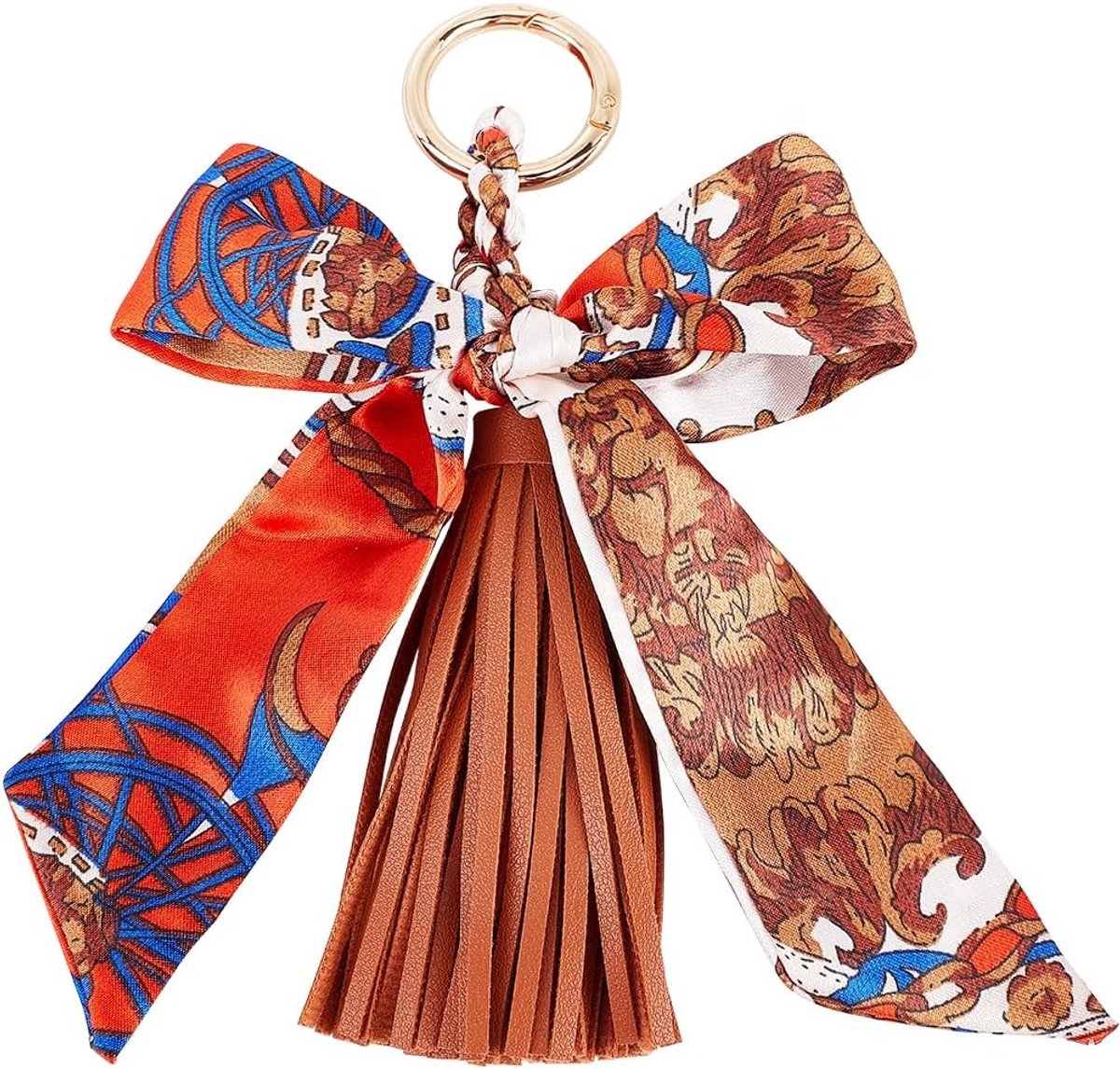 2 stuks Bow Kwastje Sleutelhanger