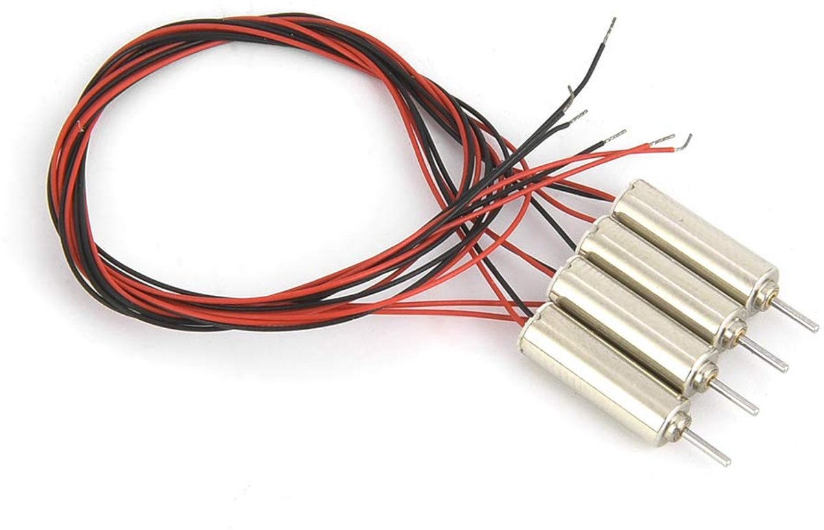 4Pcs Dc 4.5V Coreless Micro Motor 4X12Mm Voor Model Speelgoed 0.14W Nominaal Vermogen 31440 Rpm Voor Miniature Vliegtuigen En Stuurinrichting