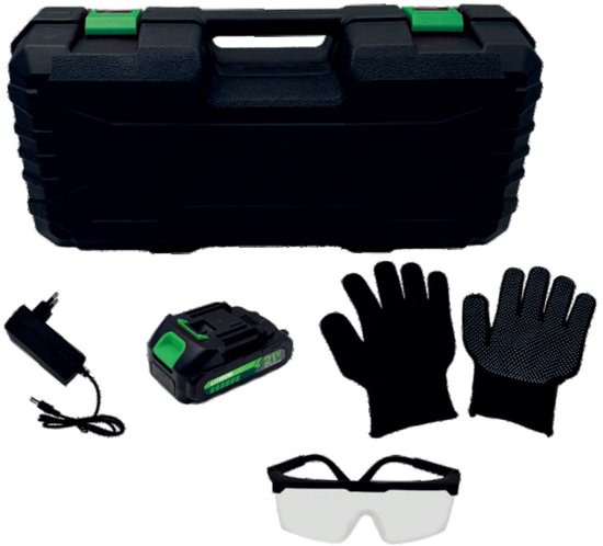 Nexxt Pocketsaw Pro Mini Accu-kettingzaag - Draadloze Mini Kettingzaag met Accu, Oplader en Veiligheidsset van Nexxt. — afbeelding 4