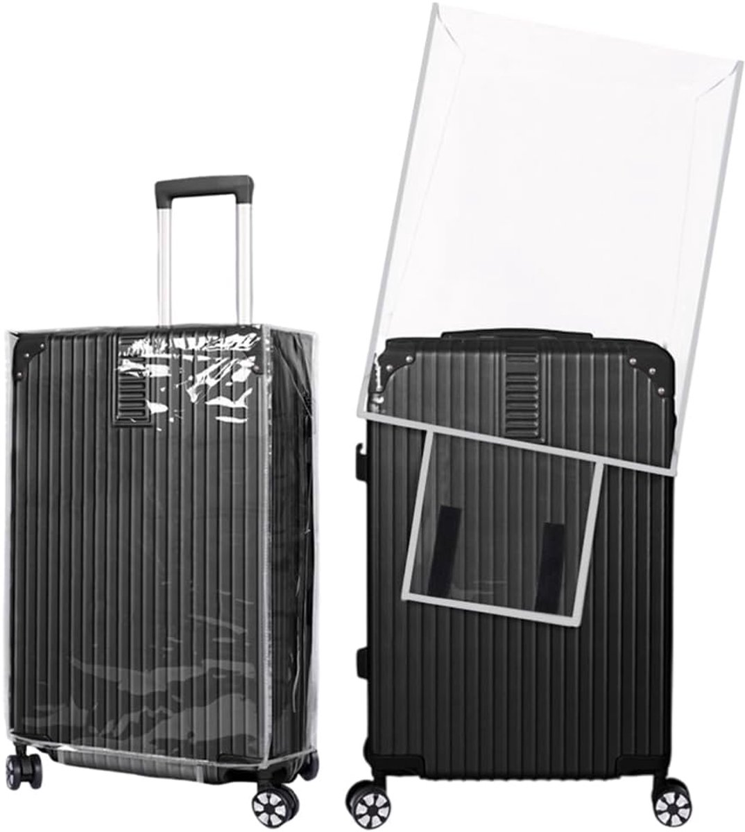 Beschermhoezen voor koffers van 2216,34 x 9,84 x 19,29 cm, van pvc, waterdicht en dik, ideaal voor reizen met wielen