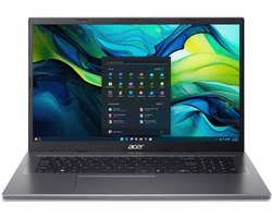 Aspire 17 A17-51M-70HL - Laptop - 17 inch - Core 7 - 32GB - 1TB SSD - Verlicht toetsenbord - Grijs