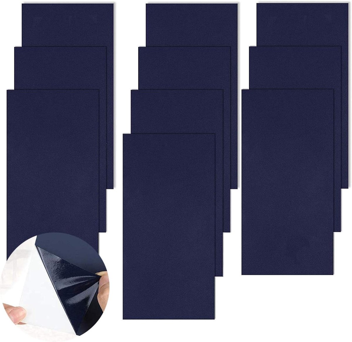 10 Stuks Zelfklevende Waterdichte Reparatie Patches voor Donsjacks, Tent en Zwembaden - Duurzame Herstelstickers voor Kleding en Outdoor Gebruik