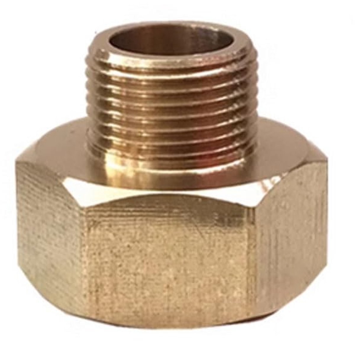 Dailygoods - Messing Kraan Adapter - Draad Connector G1/2 naar 9/16-24