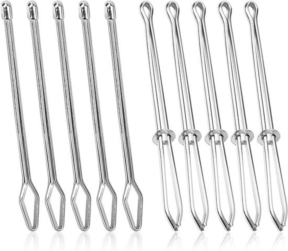 Allecto Plus - Stevig - Set van 5 Draagbare Platenspeler Adapters