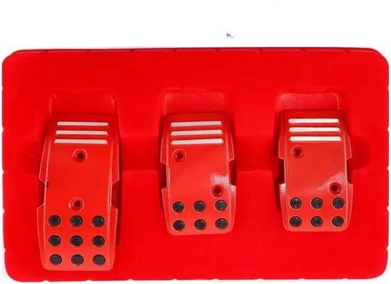 Pedaal Hoes Set - Pedaal Covers - Verbeterde Controle - Antislip Oppervlak - Universele Pasvorm - Zwart — afbeelding 4