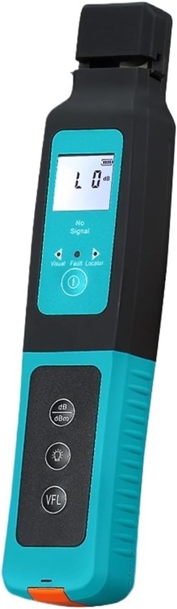 Glasvezel Identificatie - Live Vezel Detector - Netwerk Onderhoud - Ingebouwde Foutzoeker - 800-1700nm - Zwart