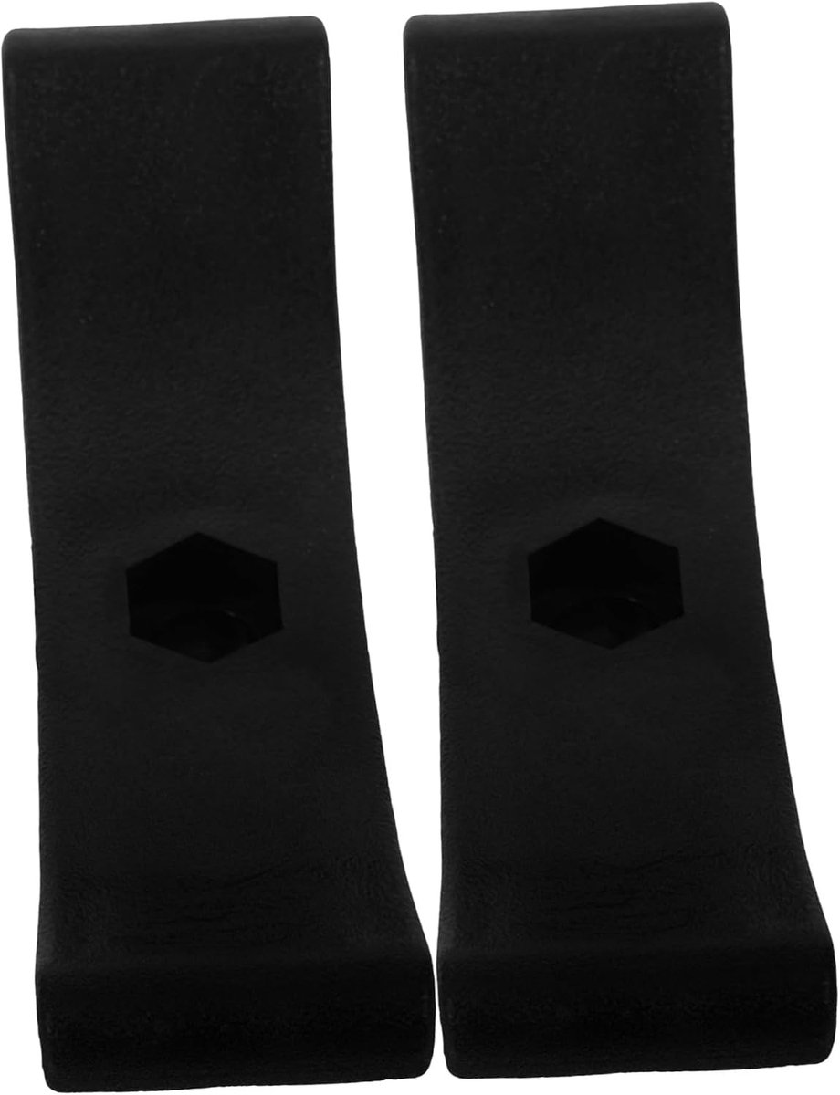 Halterrek - Gewichtsrek - Sporten Thuis - Voorkomt Rollen - 15 cm Lengte - Zwart