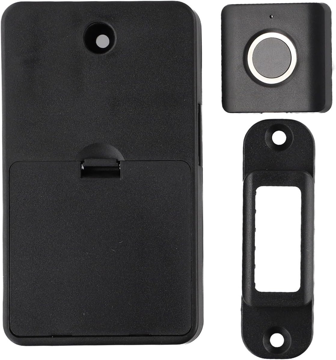 Vingerafdruk Lade Slot - Keyless Kastslot - Veilige Opbergruimte - Biometrische Technologie - 11x7x5 cm - Zwart