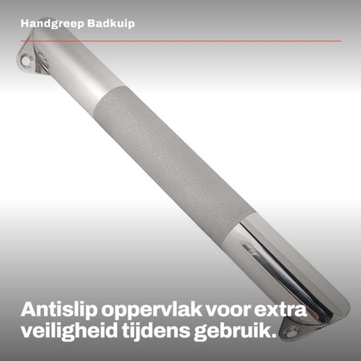 Antislip douchegreep met handvat 29 cm
