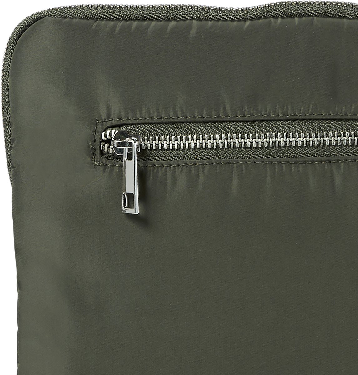 FAZE | 13" Groene gewatteerde laptophoes