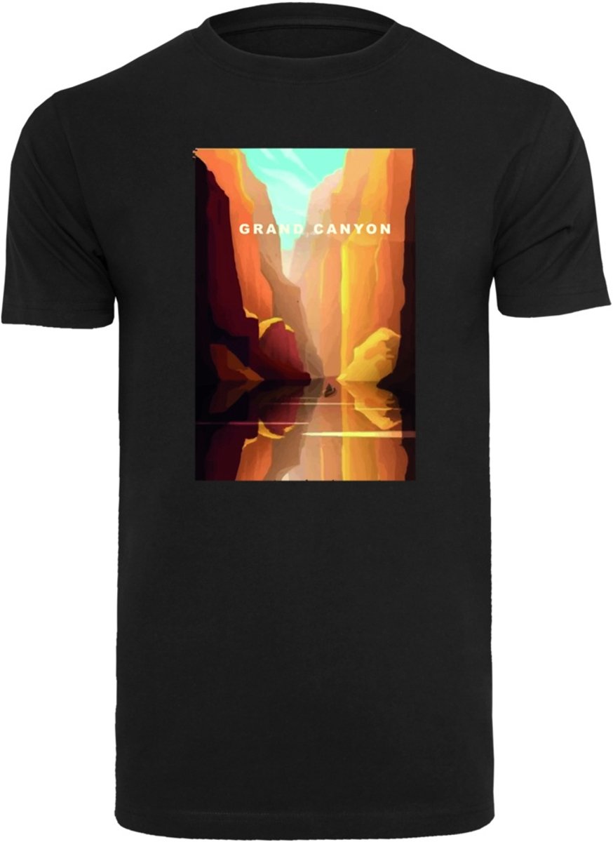 Mister Tee Grand Canyon Heren Tshirt M Zwart