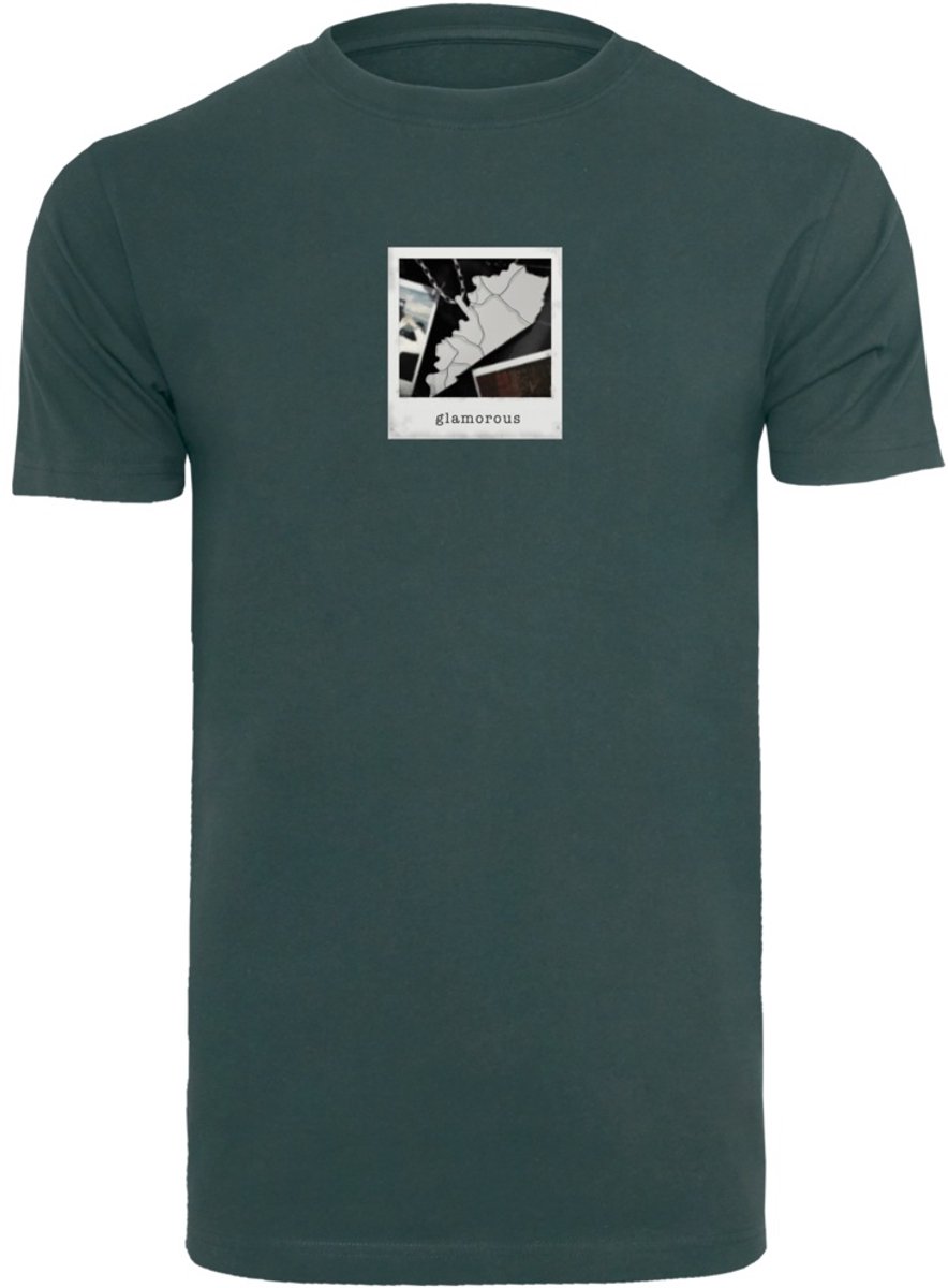 Mister Tee Glamorous Memory Heren Tshirt L Donkergroen
