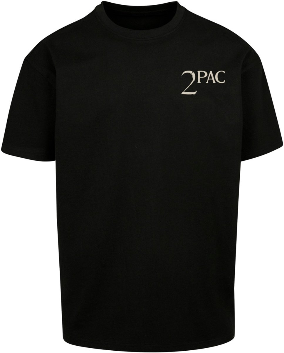 Mister Tee Tupac I ain’t mad at cha Oversize Heren Tshirt S Zwart