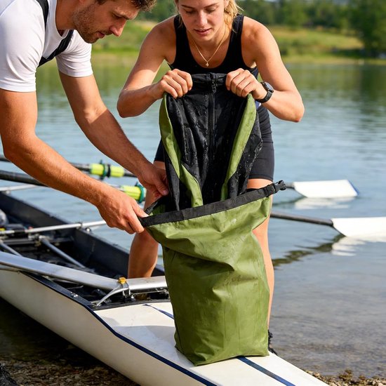 Waszakken - Reis organizer - Kleding scheiden - Waterdicht compressie ontwerp - 30x40cm - Zwart — afbeelding 3