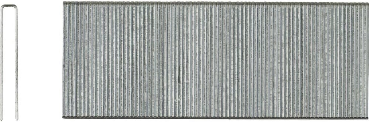 Nietjes Set - Smalle Kroon - Meubelreparatie - 18 Gauge Staal - 1/4 Inch - Zilver