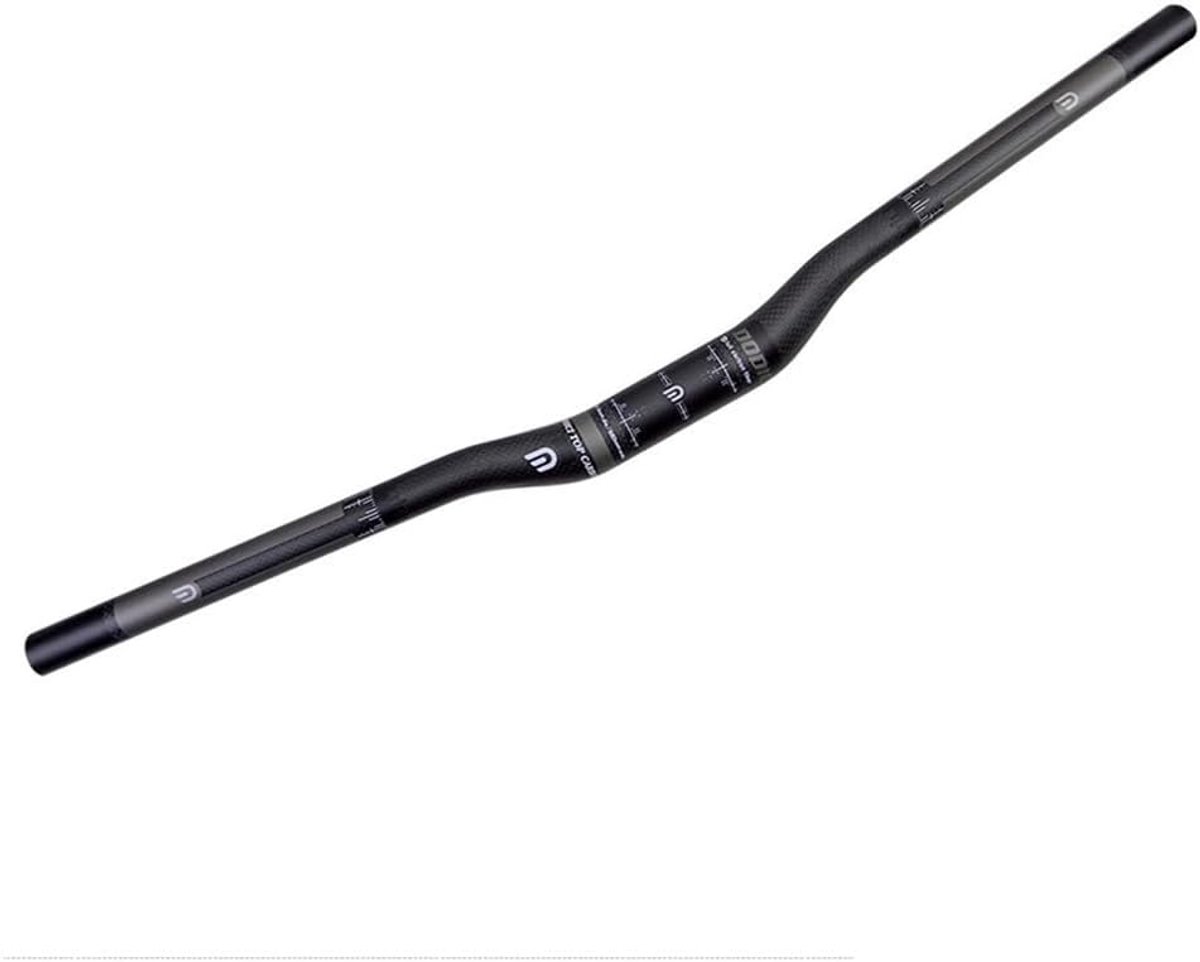 Fietsstuur - Mountainbike stuur - Fietsen - Volledig carbon - 700mm - Mat zwart