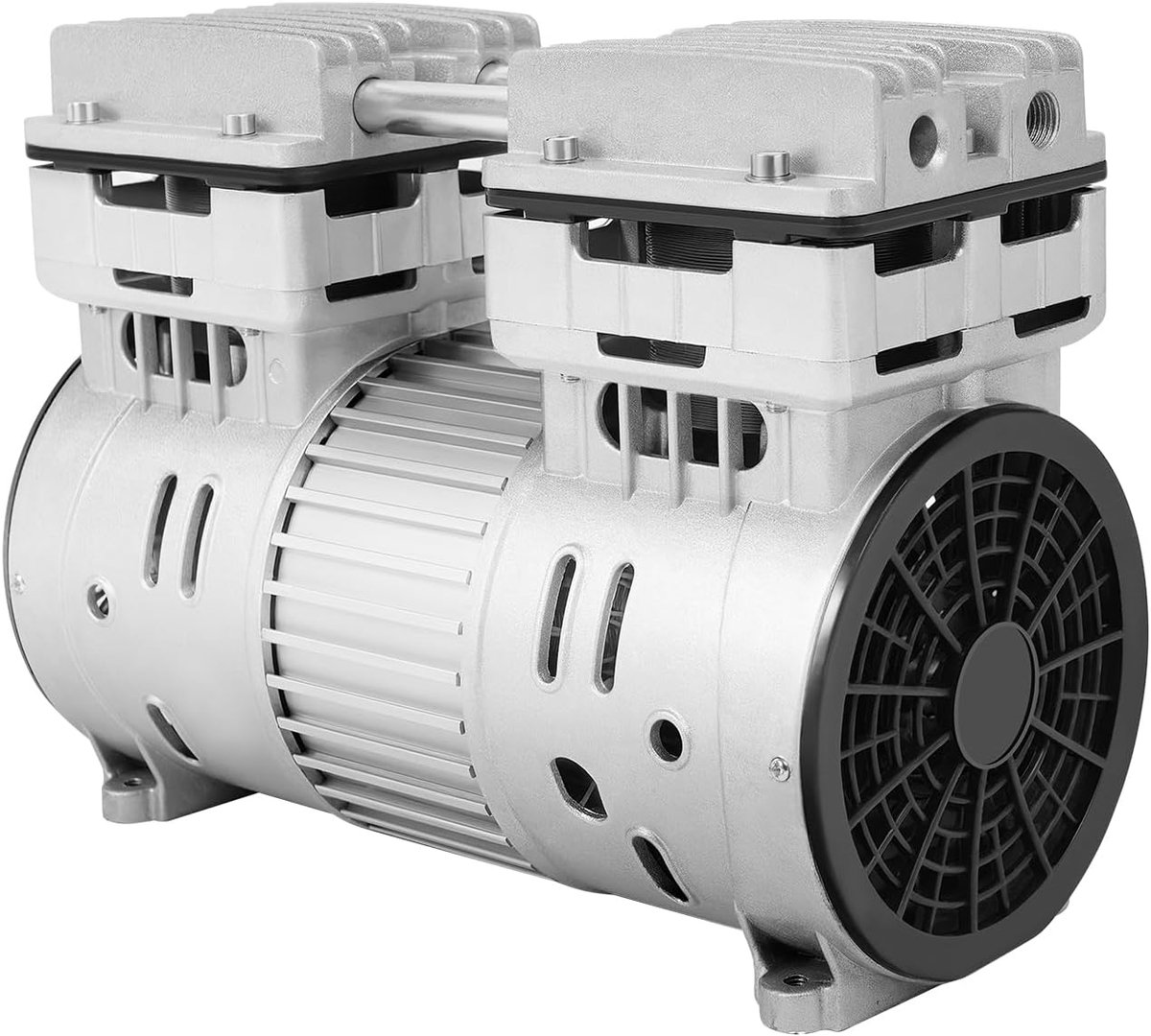 Stille Air Compressor - Olievrije Compressor - Diverse Klussen - Compact Ontwerp - 145 L/min - Zwart