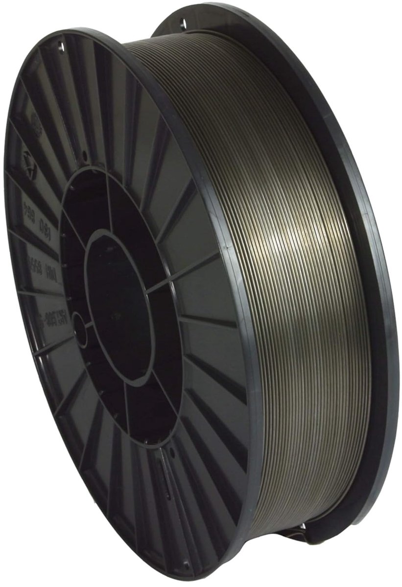 Metaaldraad MIG - Lasdraad zonder gas - Staal lassen - Alle posities - 4.5 kg - Zilverkleurig