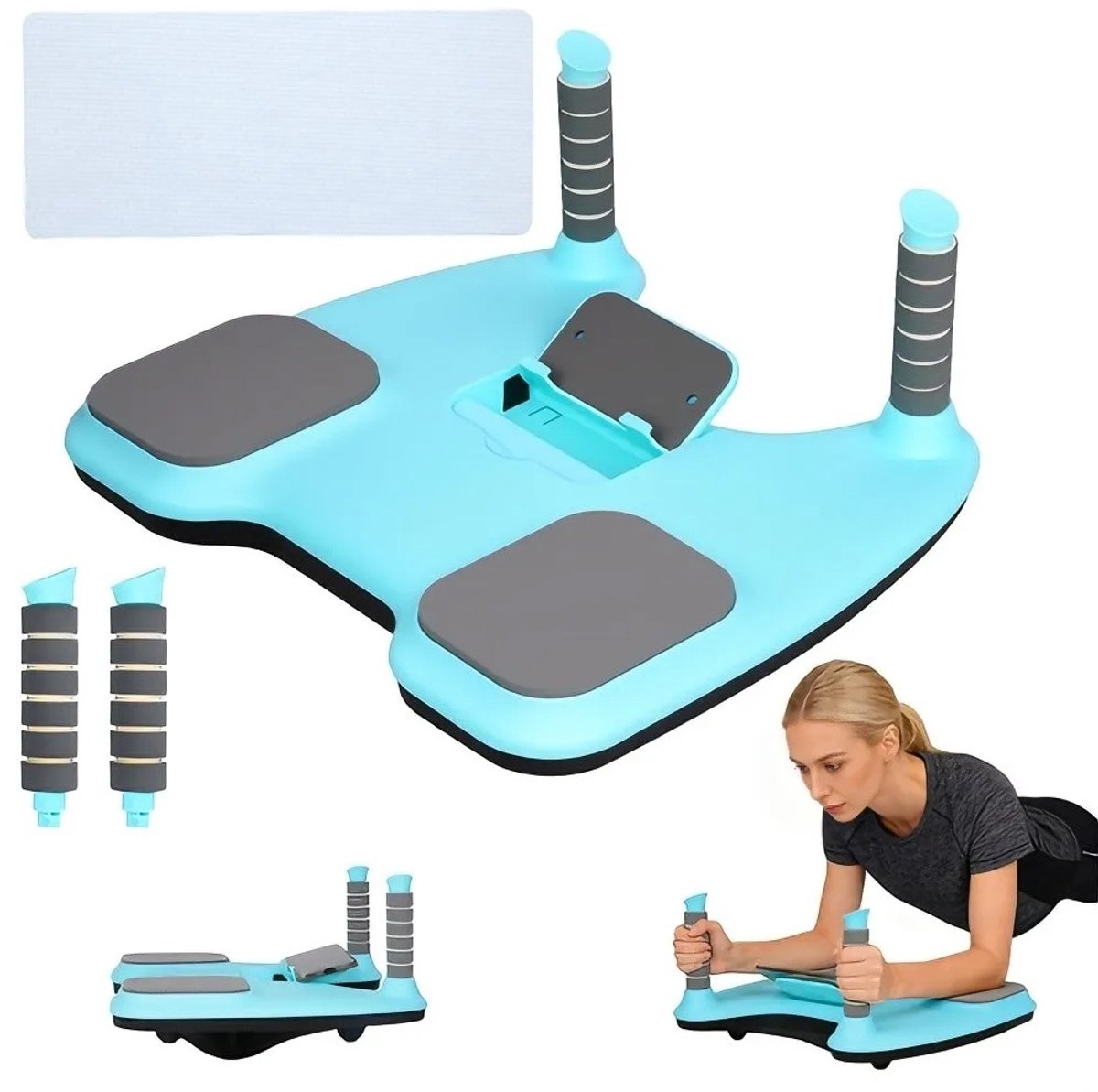 Lifero Fitness Bord - Push-up plank - Opdruk Plaat - Fitness Trainer - Full Body Workout - Plates Bord - Buikspieren - Zomer Body