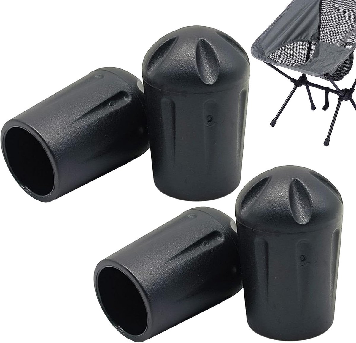 Stoelbeenbeschermers - Pootdoppen - Vloeren Beschermen - Schokabsorberend - 4 stuks - Meerkleurig
