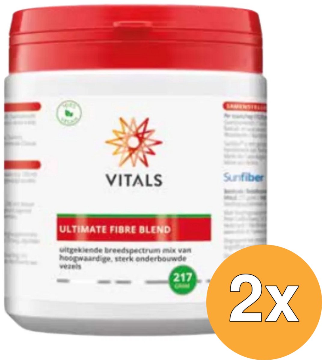 2x Vitals Ultimate Fibre Blend (217 gr)