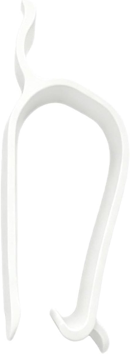 Toilet buffers - Potty fixatie - Stabiele ondersteuning - Vochtbestendig materiaal - 30 x 50 mm - Wit