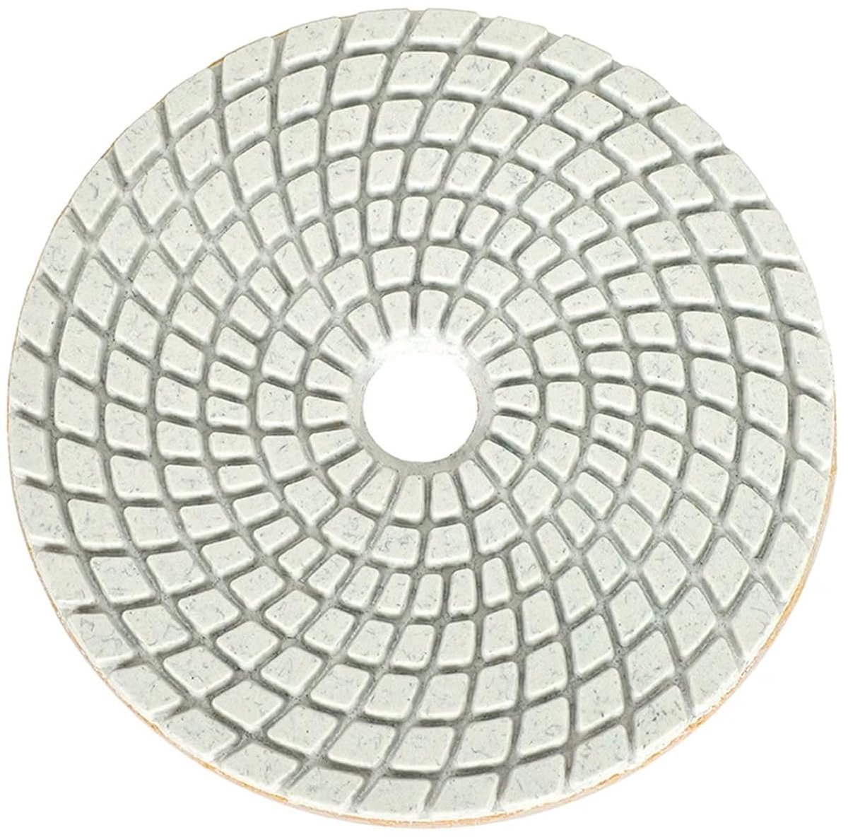 Diamant Polijstpad - Schuurpad - Oppervlakken Bewerken - Voor Nat Gebruik - 4 Inch - Wit