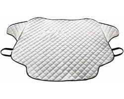 Auto Voorruit Cover - Winter Schild - Bescherming Tegen Weer - Verkoelend En Verdikkend - 183x116cm - Zilver