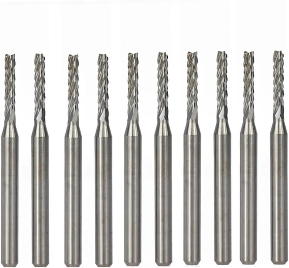Frezen Set - Metaal Boren - Precisie Graveren - Wolfraamcarbide Materiaal - 10 Stuks - Metaal