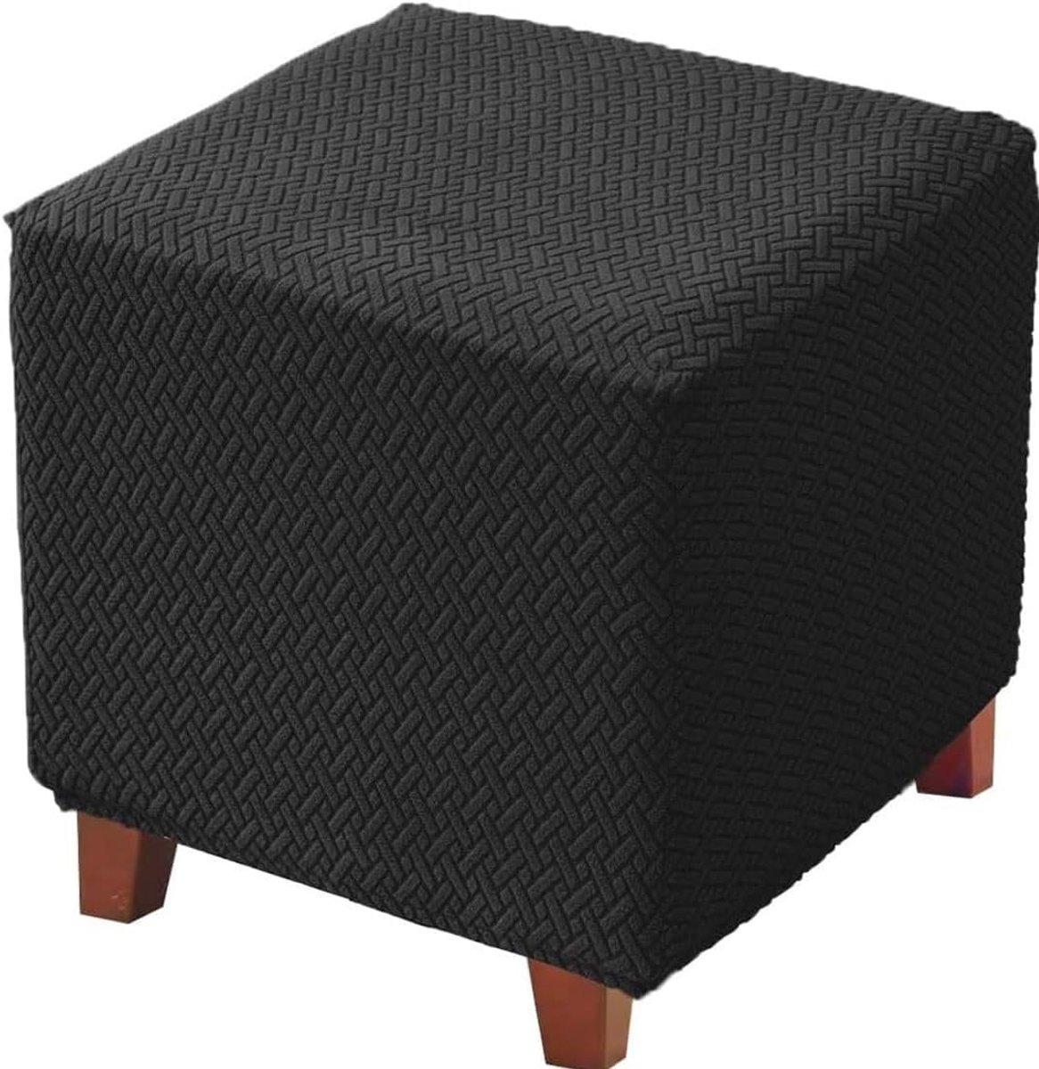 Voetenbank Hoezen - Ottomaanhoezen - Meubels Beschermen - Zeer Rekbaar - 40x40x40cm - Kleur 17