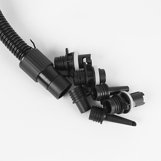 Paddle Board Pump Adapter Set - Opblaasboot Ventiel Adapter - Watersport Voorbereiden - Zeven Verschillende Nozzles - 220g - Set — afbeelding 3