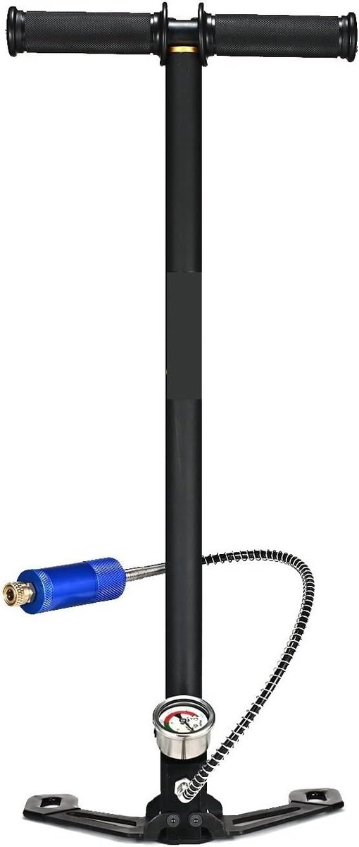 Roestvrijstalen Pomp - Hogedruk Handpomp - Onderwater Onderzoek - Driestaps Ontwerp - 40 MPa - Zilver
