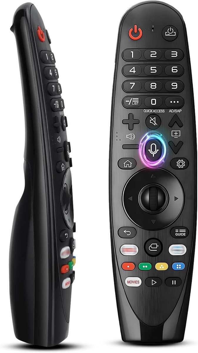 Vervangende Magic Remote voor LG UHD OLED QNED NanoCell 4K 8K Smart TV - Stembediening, Draadloze Controle en Gebruiksvriendelijke Navigatie