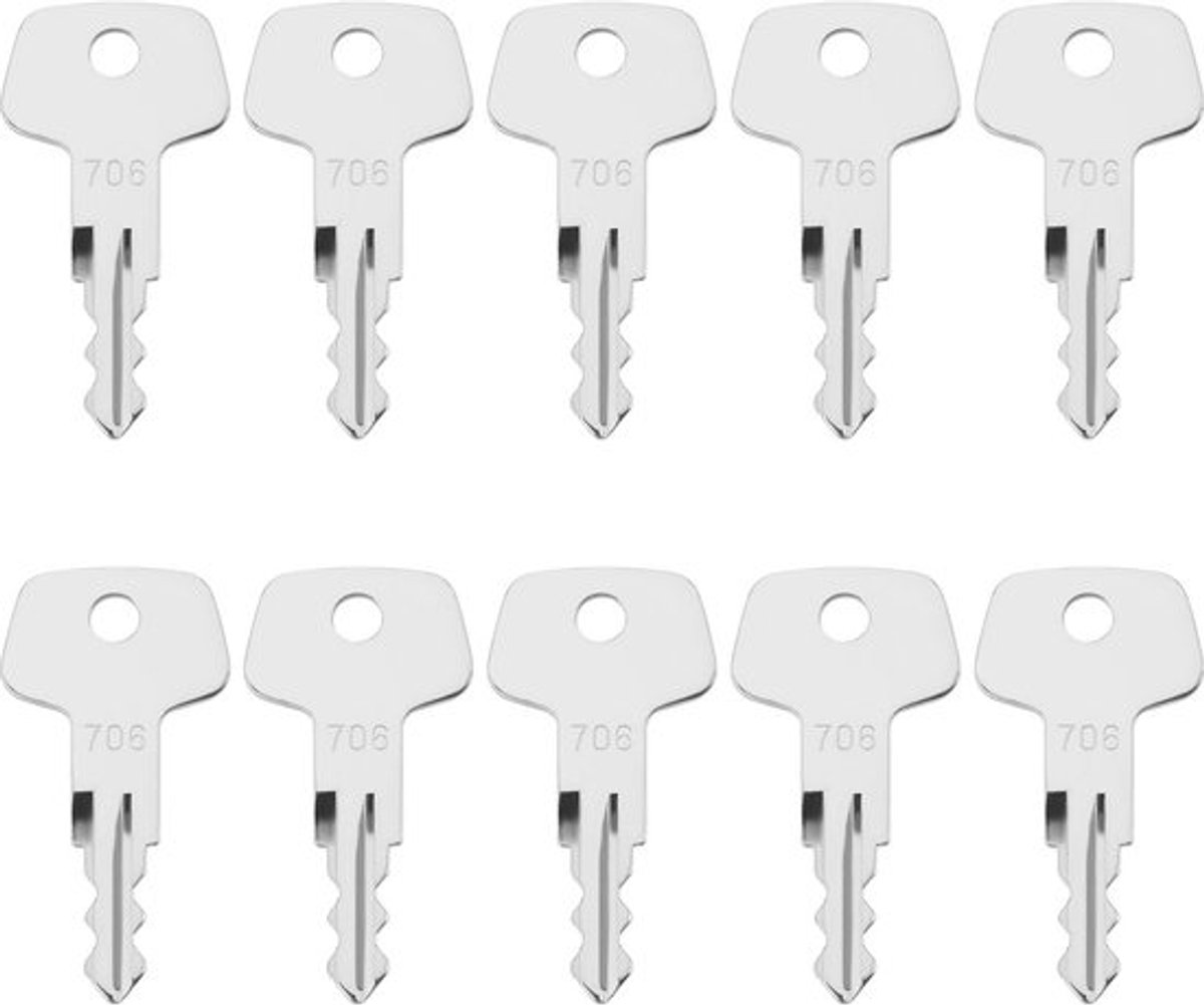 Dailygoods- Ontstekingsschakelaar - Sleutelset 10 stuks - Geschikt voor Liebherr