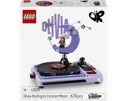 Product afbeelding van LEGO Editions Olivia Rodrigo's Concertmaan Muziek Bouwpakket voor Kinderen en Tieners - 43029