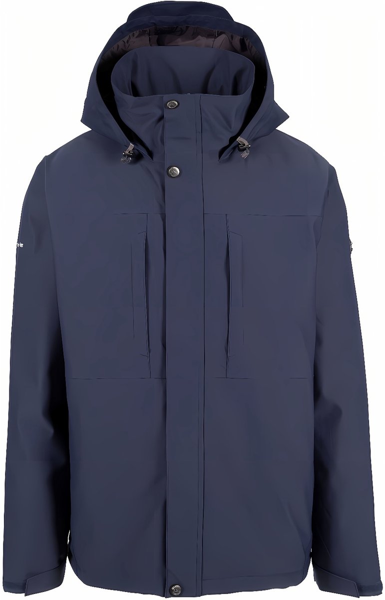 Trespass regenjas Discott Herenjas Tp75 -L Blauw