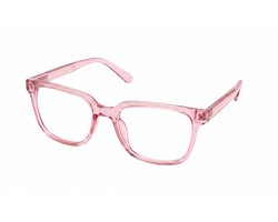 Leesbril Vista Bonita Cubo met blauw licht filter-Salinas Pink-+2.00