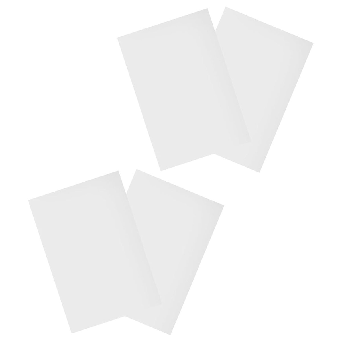 Aluminium Graveerplaten - Metalen Platen Naamplaatjes - DIY Naamplaatjes Maken - Glad Geanodiseerd Oppervlak - A4 Formaat - Zilver