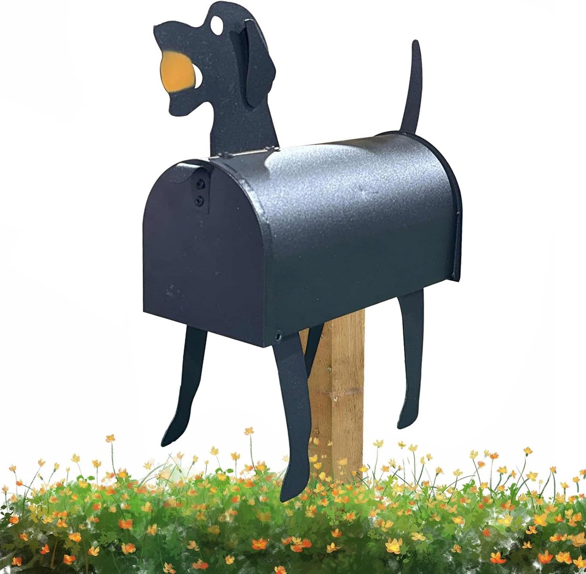 Dieren Brievenbus - Tuin brievenbus - Brieven ontvangen - Uniek dier ontwerp - 267 x 164 x 164 cm - Labrador