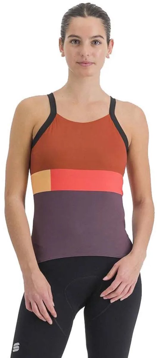 Sportful Snap Mouwloos T-shirt Vrouw Rood